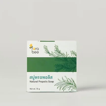 shopmaak natural propolis soap longan dry skin gift thai natural acne allergies fowe0006