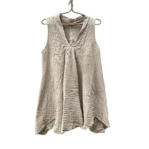 100% cotton sleeveless belle blouse (7 different colours)
