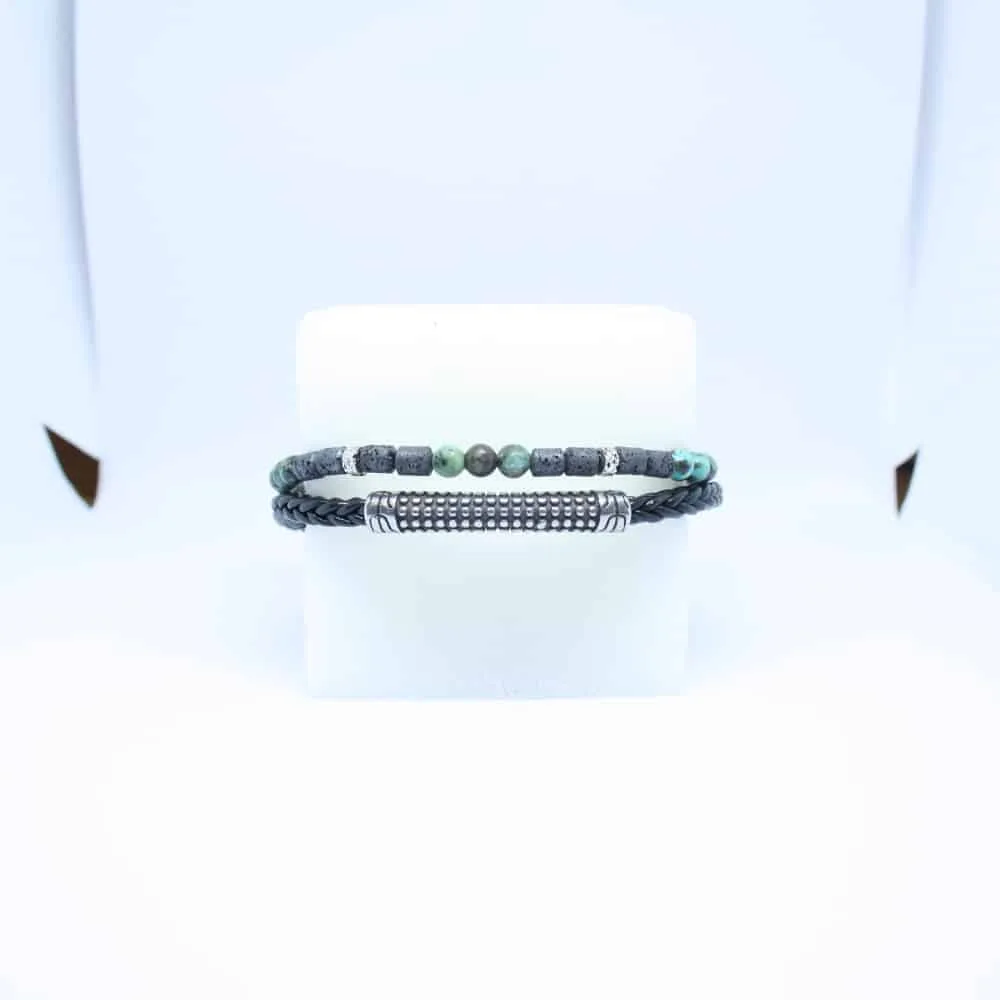 shopmaak-jewellery-bracelet-african-lava-leather-stainless-steel-handmade-gift