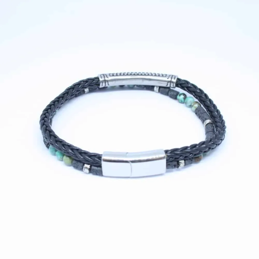 shopmaak-jewellery-bracelet-african-lava-leather-stainless-steel-handmade