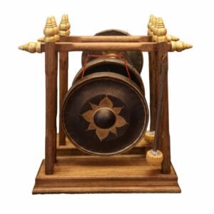 handcrafted gong