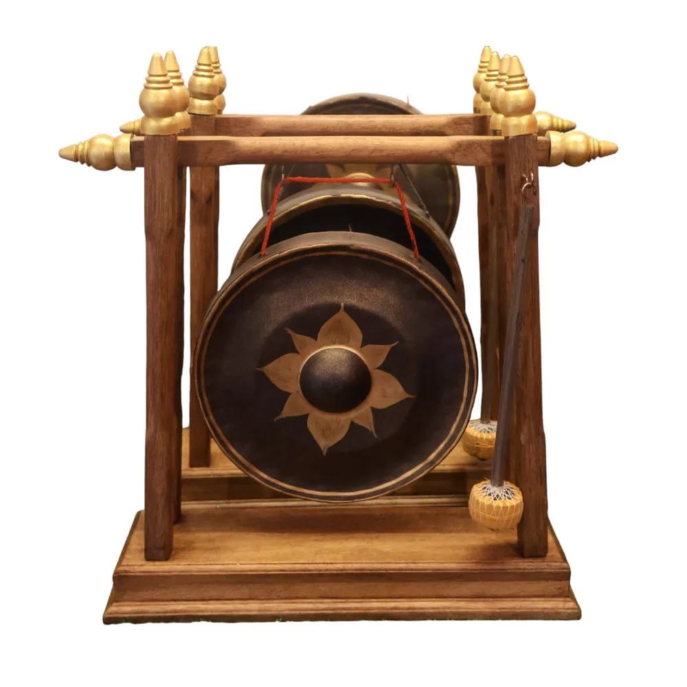 handcrafted gong