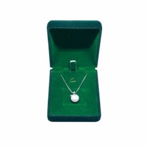 925 sterling silver pearl pendant necklace