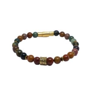 handmade imperial blue jasper bracelet