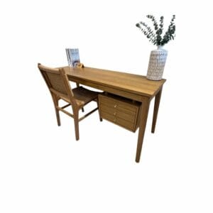 office desk old teak