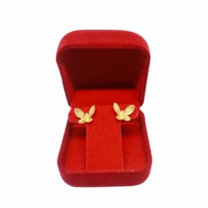 gold plated sterling silver butterfly
